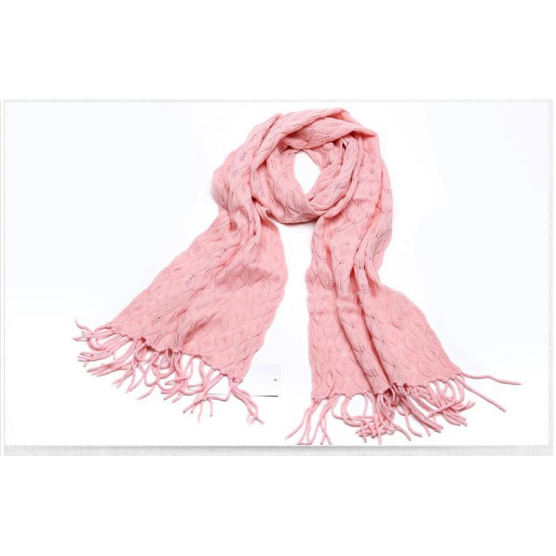 Pure Cashmere Scarves Beige Women Fashional Winter Scarf